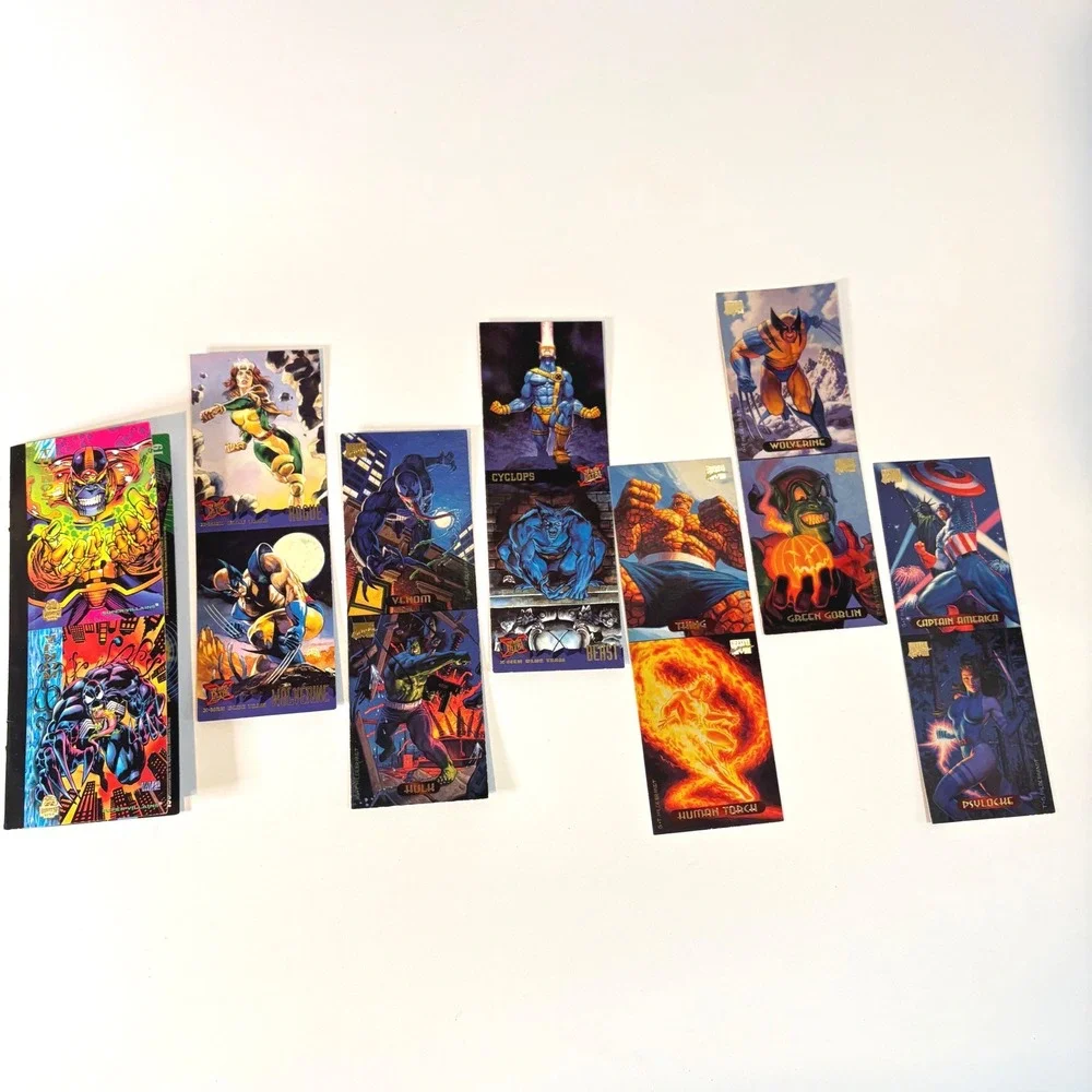 1994 Marvel Universe Fleer Ultra Trading Card Lot Wolverine Venom Thanos
